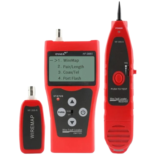 Тестер кабельный Noyafa NF-308S проверка RJ45/5E/6E/USB/BNC до 1000 м (36522315) Тестер кабельный Noyafa NF-308S проверка RJ45/5E/6E/USB/BNC до 1000 м (36522315)