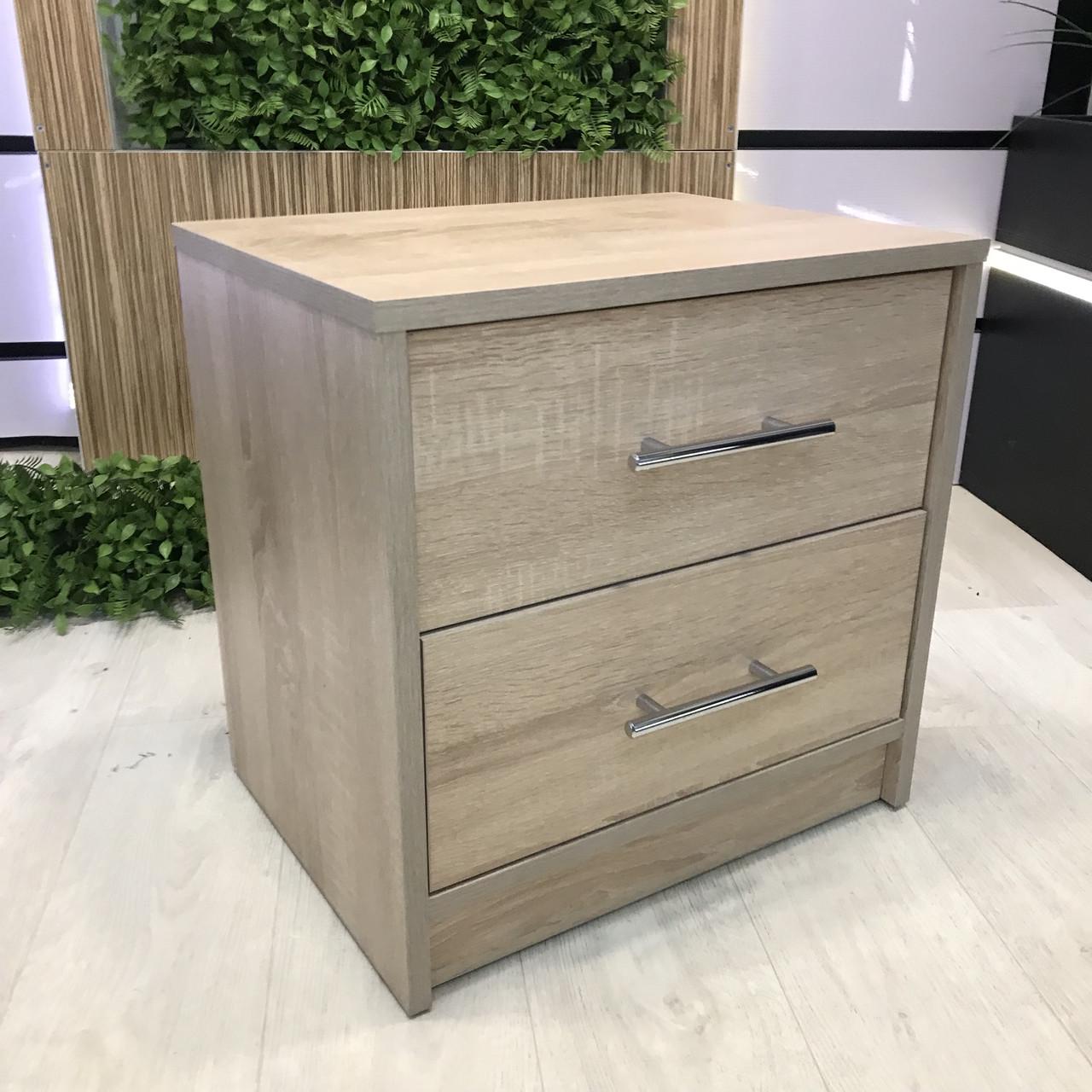 Тумба приліжкова Ексклюзив 450х450х350 мм Дуб сонома світлий - фото 1 Тумба приліжкова Ексклюзив 450х450х350 мм Дуб сонома світлий - фото 1