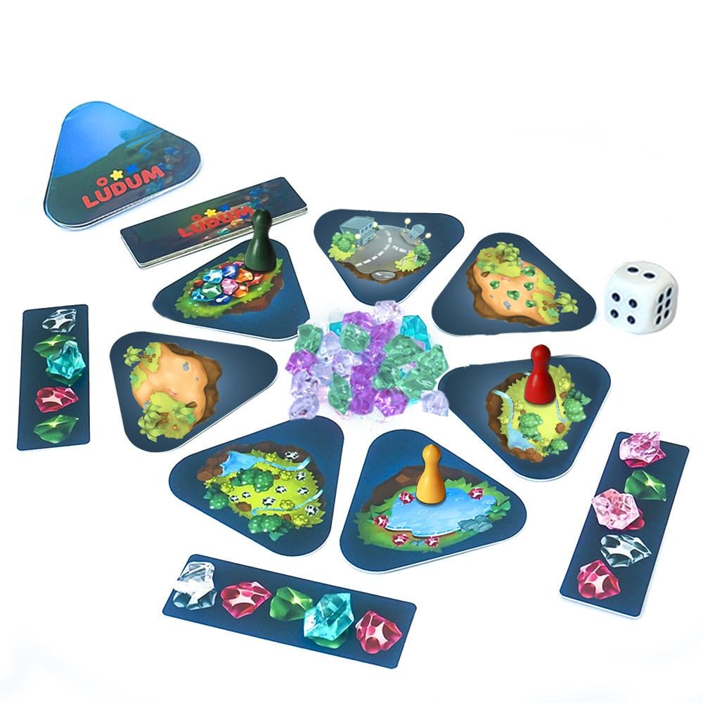 Настільна гра Ludum Шукачі скарбів (LD-1049-55) - фото 3 Настільна гра Ludum Шукачі скарбів (LD-1049-55) - фото 3