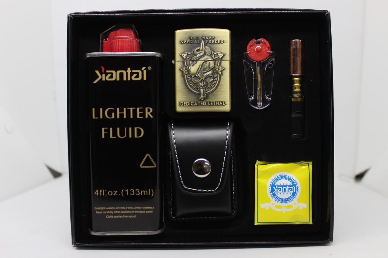 Подарочный набор ZIPPO с бензиновой зажигалкой Skull №2-139/20-7 020 (2729770109) Подарочный набор ZIPPO с бензиновой зажигалкой Skull №2-139/20-7 020 (2729770109)