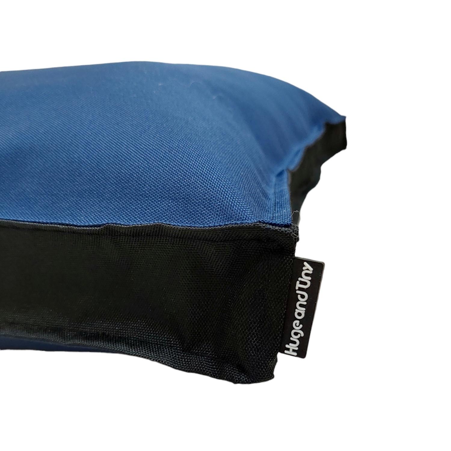 Лежак для собак двухсторонний Huge and Tiny Waterproof 120x80x6 см Синий с черным (8545) - фото 6 Лежак для собак двухсторонний Huge and Tiny Waterproof 120x80x6 см Синий с черным (8545) - фото 6