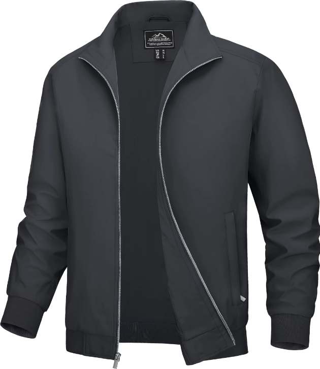 Куртка мужская демисезонная L Темно-серый (33821413)