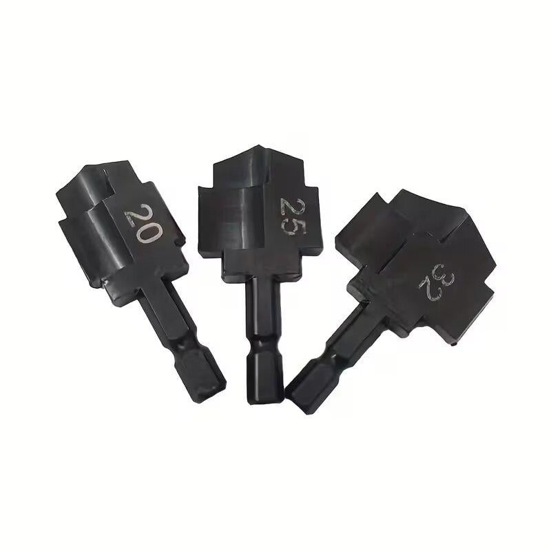 Набір свердл ступінчастих плоских для відновлення поліпропіленових фітенгів 20/25/32 мм (30873831)