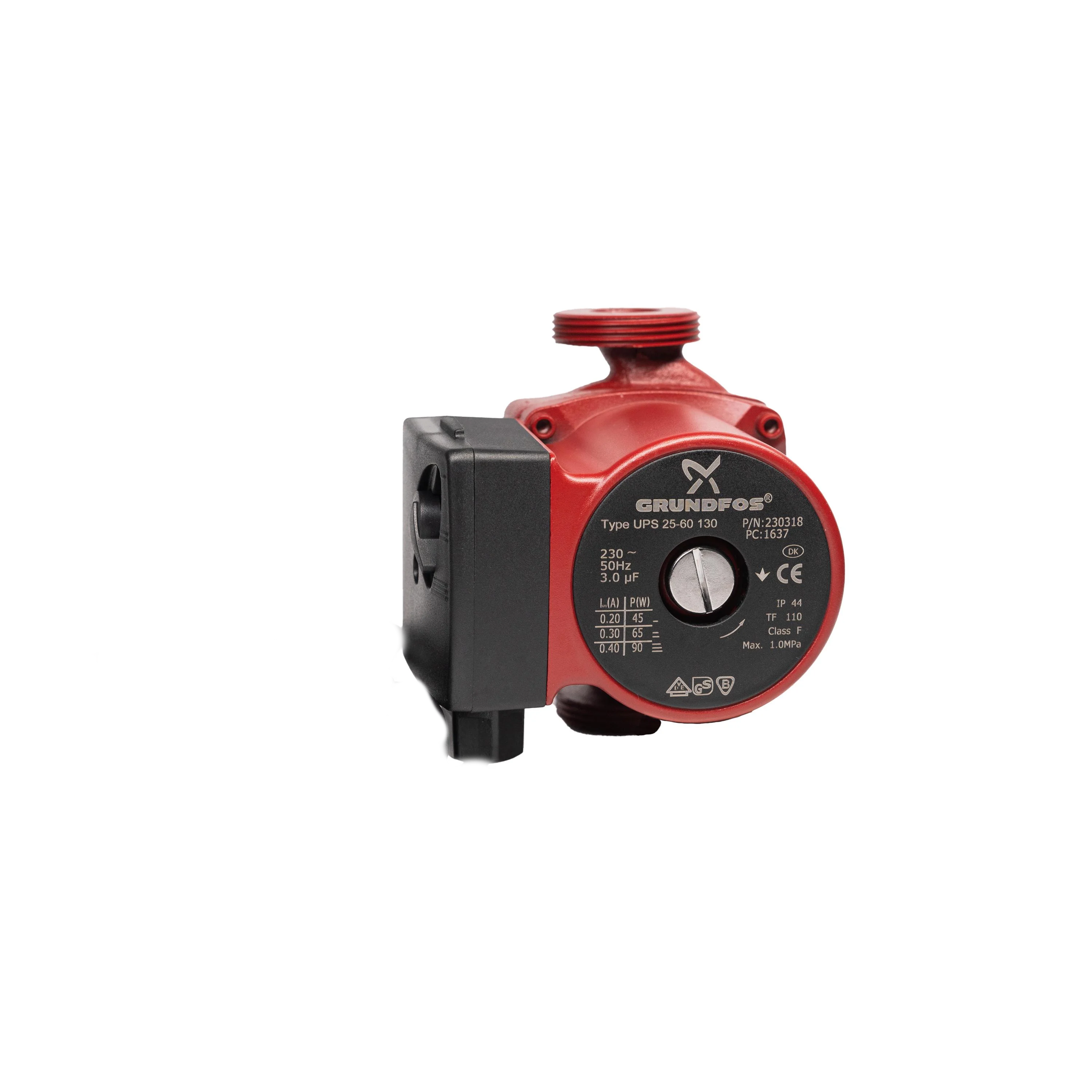Насос циркуляционный Grundfos UPS 25/60 130 + гайки
