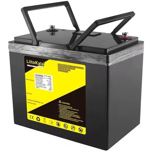 Акумулятор LiitoKala LiFePO4 12V 100 Ah +LCD (1074)