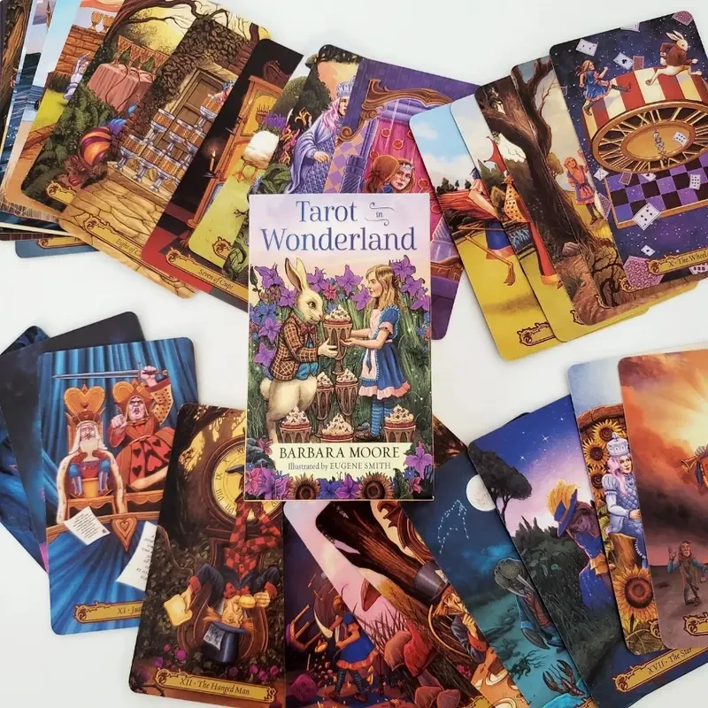 Карты Таро Страна чудес Барбара Мур 78 карт - фото 3 Карты Таро Страна чудес Барбара Мур 78 карт - фото 3