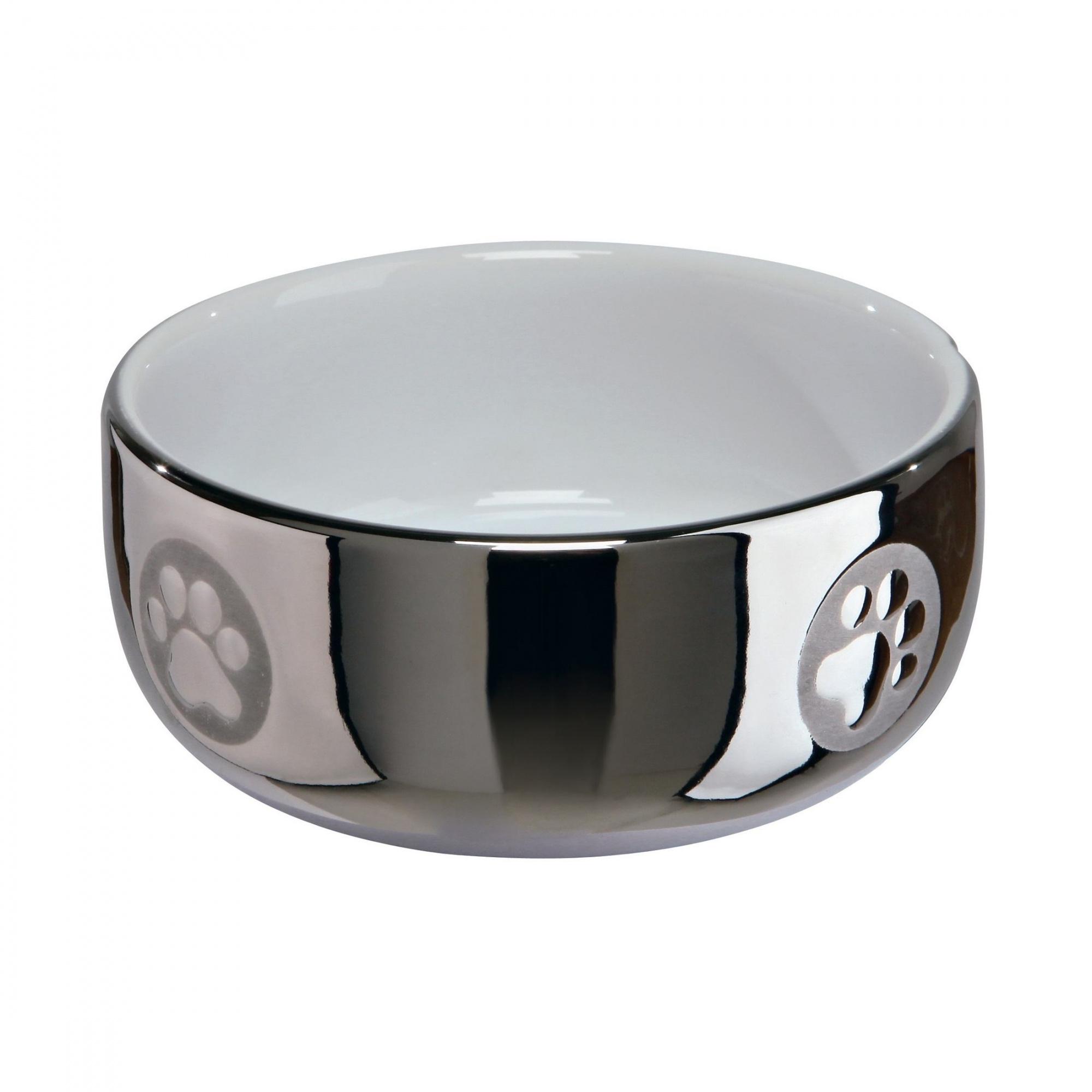 Миска для котов Trixie керамическая 11 см Серый (24799)