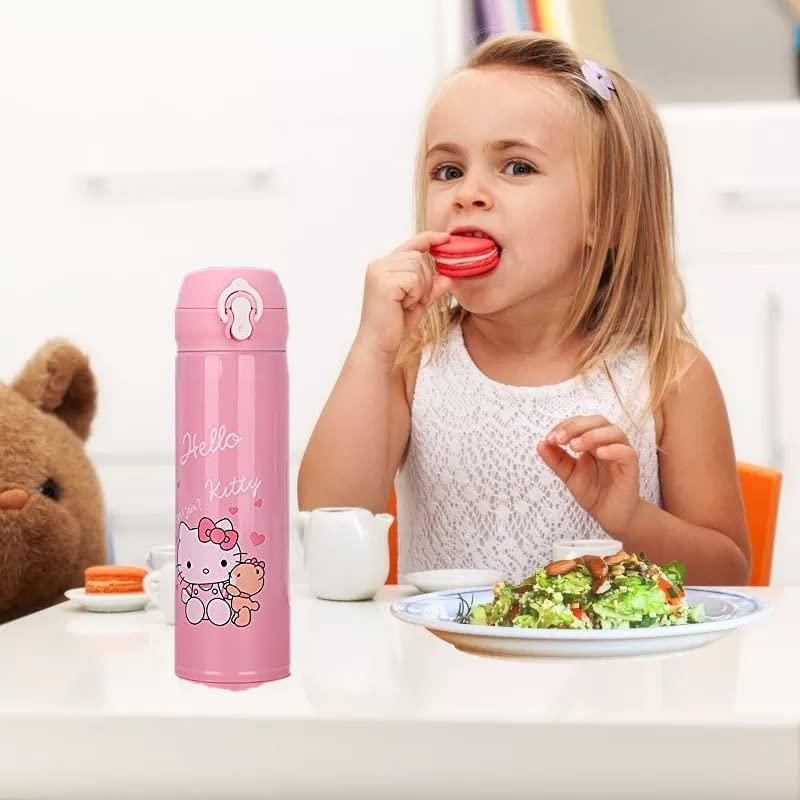 Термос з клапаном і поїлкою Hello Kitty 500 мл Pink (128690) - фото 6 Термос з клапаном і поїлкою Hello Kitty 500 мл Pink (128690) - фото 6