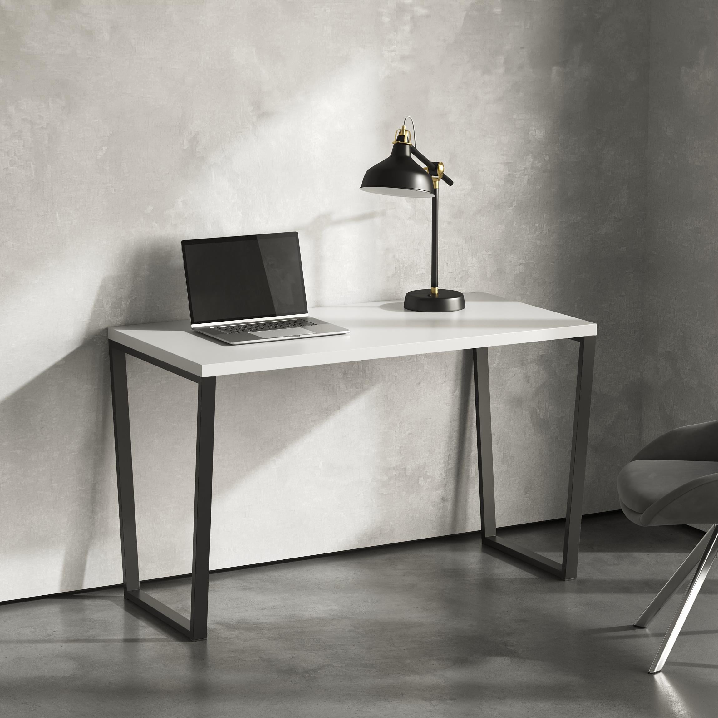 Стол письменный лофт Серия 2 1600х800х32 мм Белый