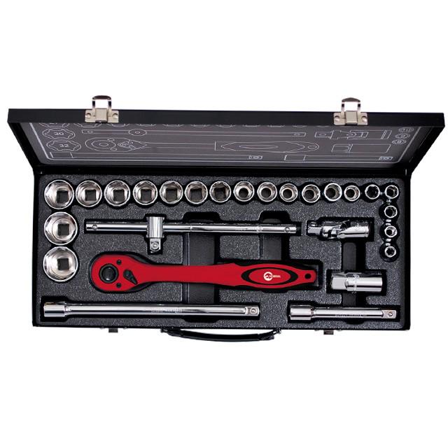 Набір інструментів професійний Intertool 1/2" 26 пр.