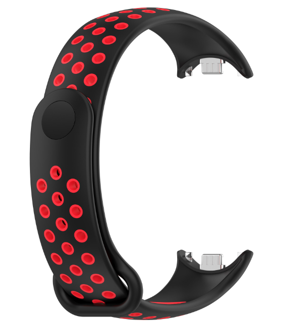 Ремінець CDK для Xiaomi Mi Smart Band 9 Silicone Sport Band Nike (015815)