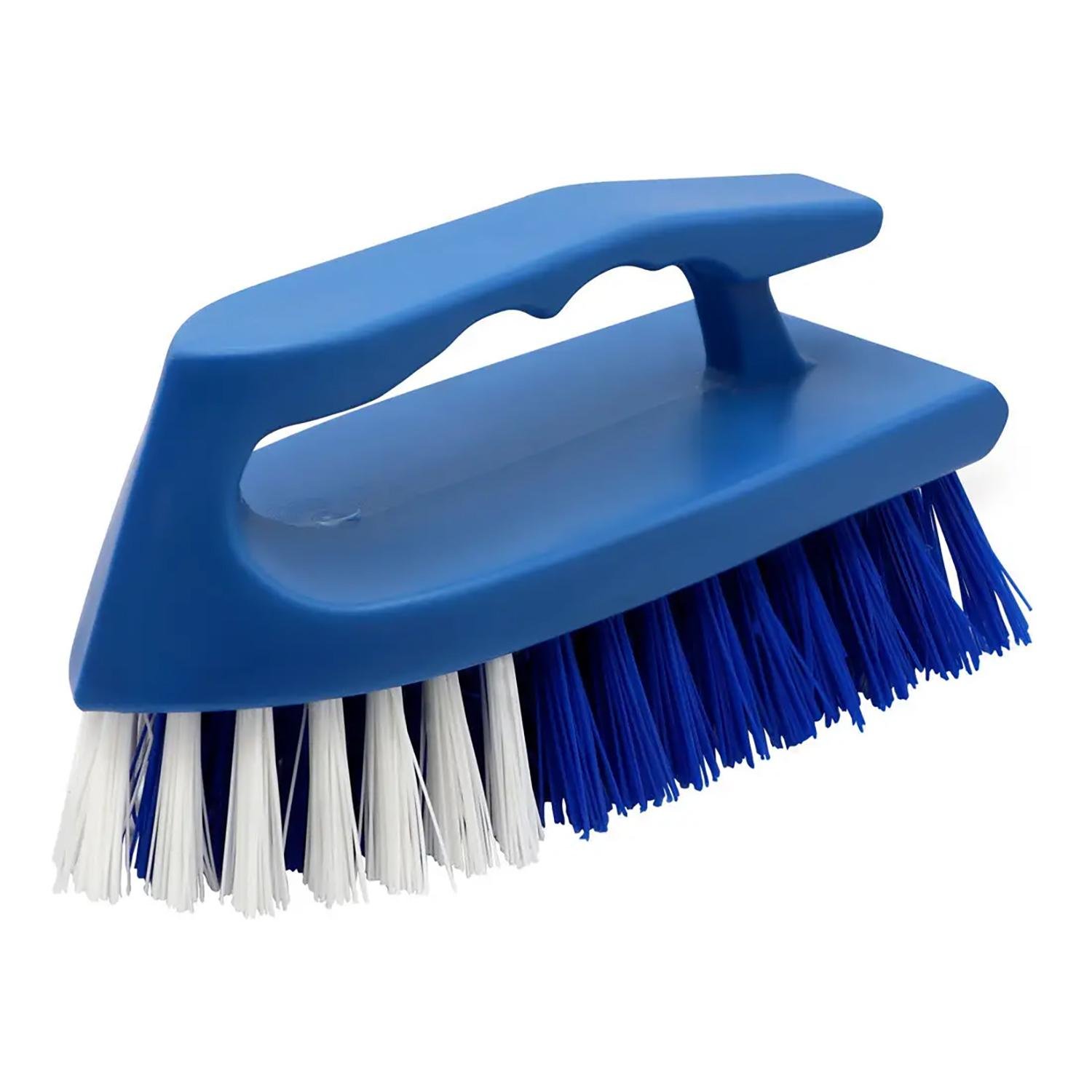 Щетка для одежды и уборки Утюг пластиковый с ручкой 14х6,5х5,5 см (87056)