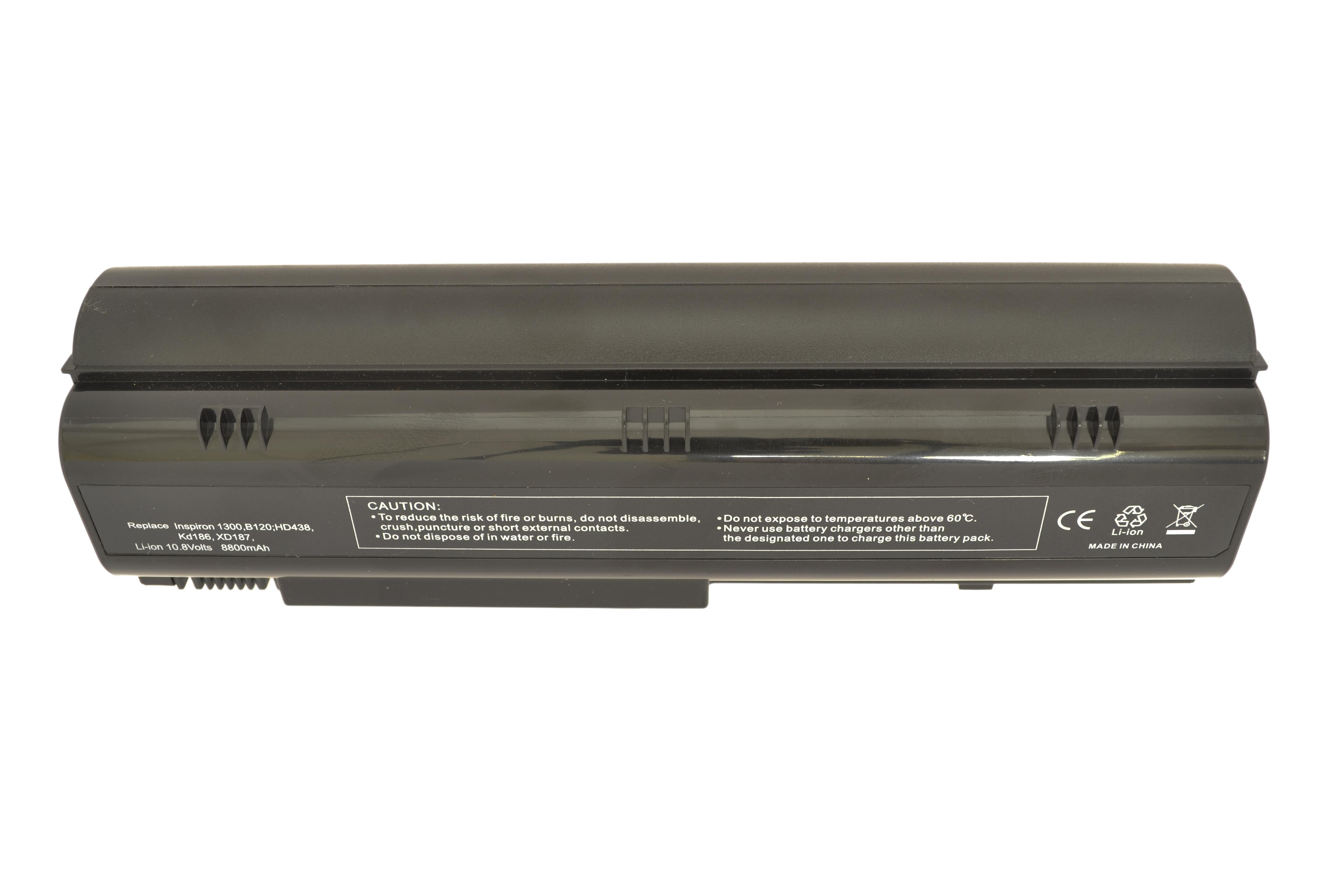 Аккумулятор для ноутбука Dell KD186 Inspiron 1300 11,1 V 8800 mAh (002765)