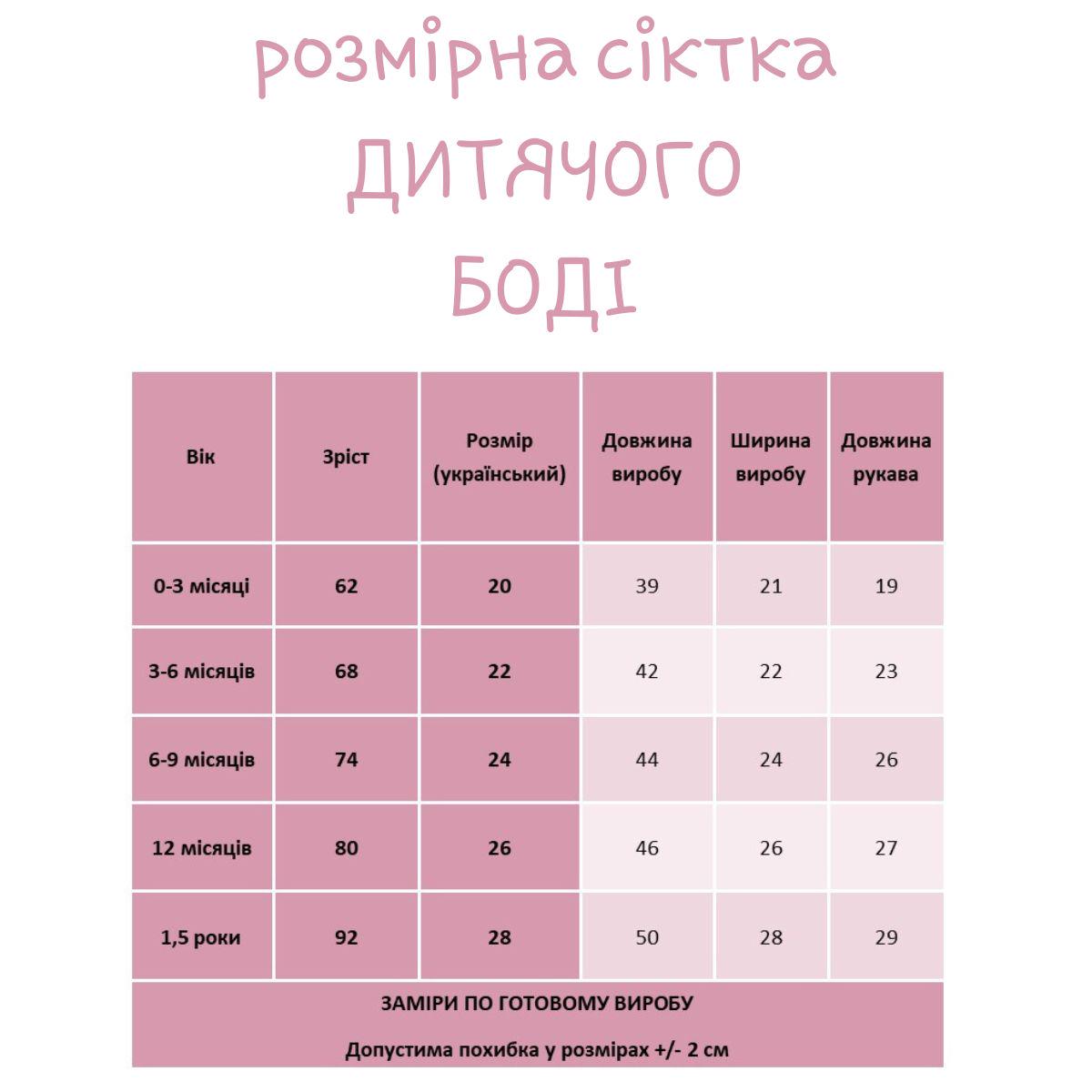 Боді дитячий LALADETKI DM-1687 "У Мене є Крута Хрещена" з довгим рукавом 74 см Білий (16544) - фото 2