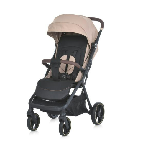 Коляска-книжка прогулочная El Camino с автоскладкой ME 1127-G BEYA Beige - фото 1