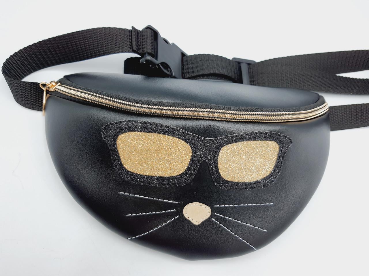 Сумка на пояс Forsa Лагерфельд бананка (224)