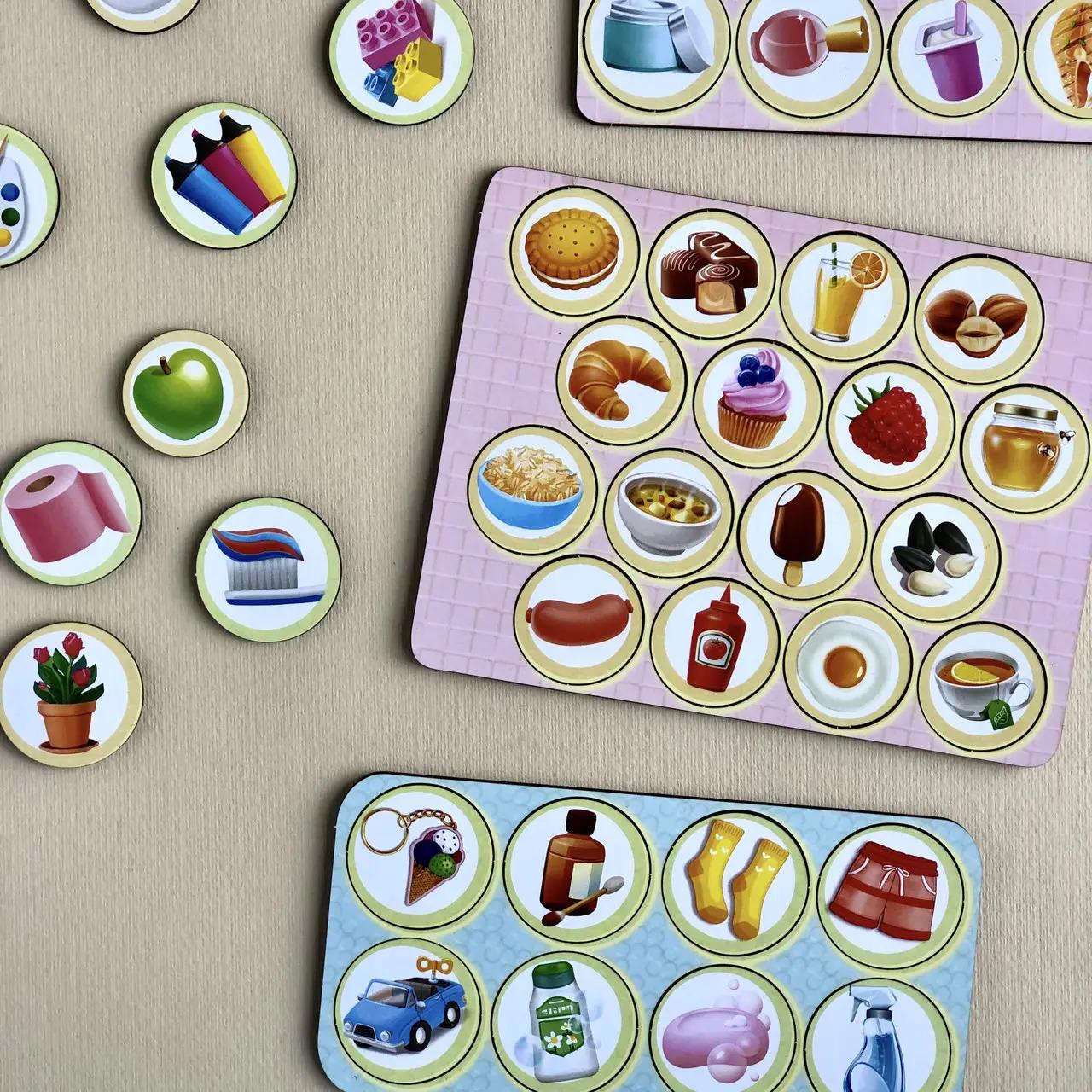 Настільна гра Ubumblebees Їстівне-їстівне Різнокольоровий (SR-113-N-28) - фото 3