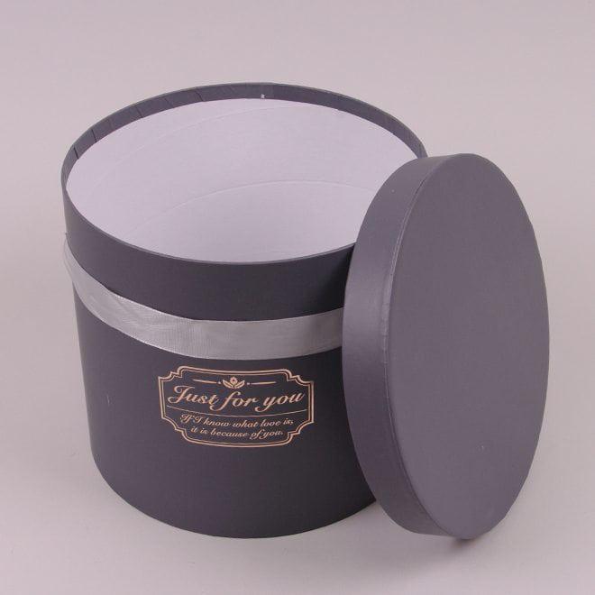 Комплект коробок для цветов Flora 3 шт. Серый 2 шт. (41451) - фото 2 Комплект коробок для цветов Flora 3 шт. Серый 2 шт. (41451) - фото 2