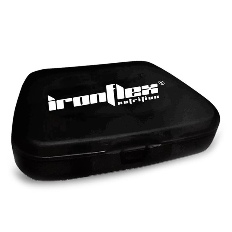 Контейнер для таблеток IronFlex Pill Box Чорний (10967-01)