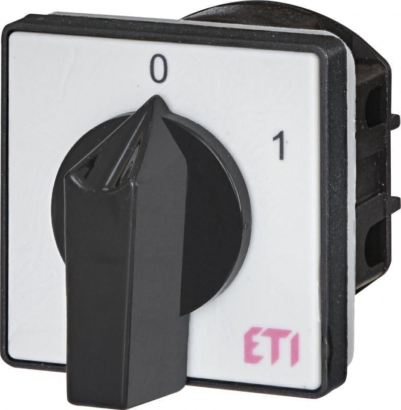Перемикач пакетний ETI CS 25 91 U 0-1 2P 25A 480V (4773010)