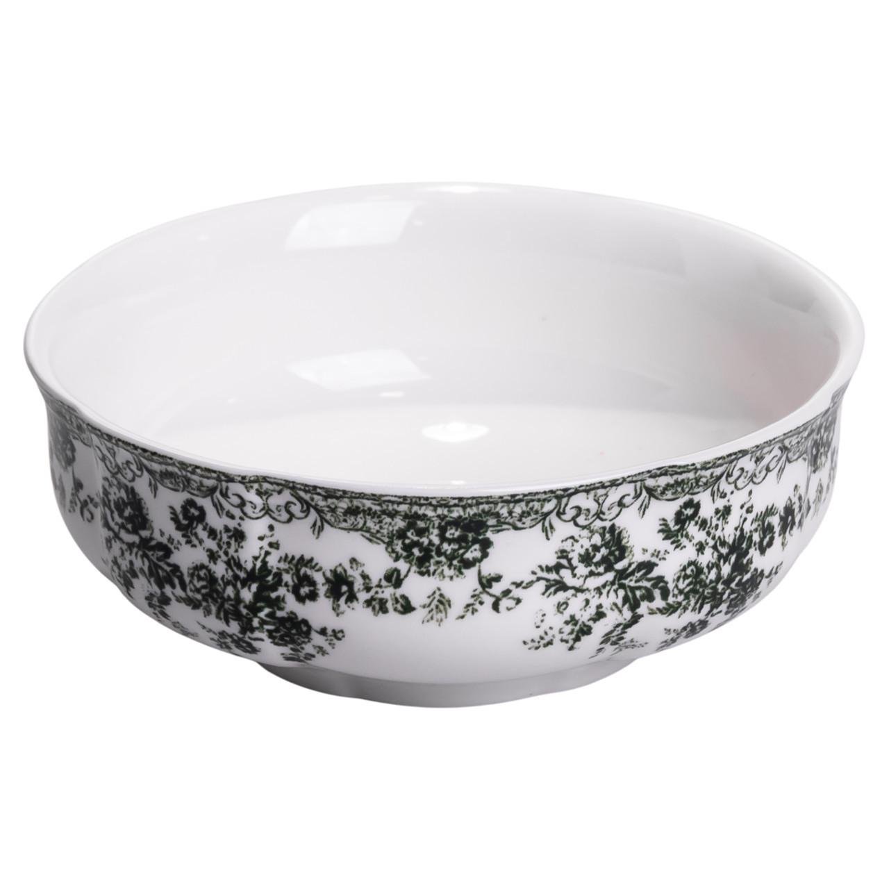 Столовый набор посуды Vintage Elegant 32 предмета на 6 человек фарфоровый Черный (YY78-7A) - фото 2 Столовый набор посуды Vintage Elegant 32 предмета на 6 человек фарфоровый Черный (YY78-7A) - фото 2