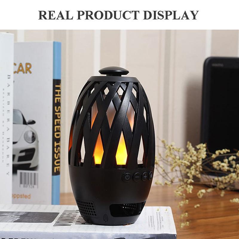 Беспроводная колонка Atmosphere BTS-596-2S c LED Bluetooth Black - фото 10