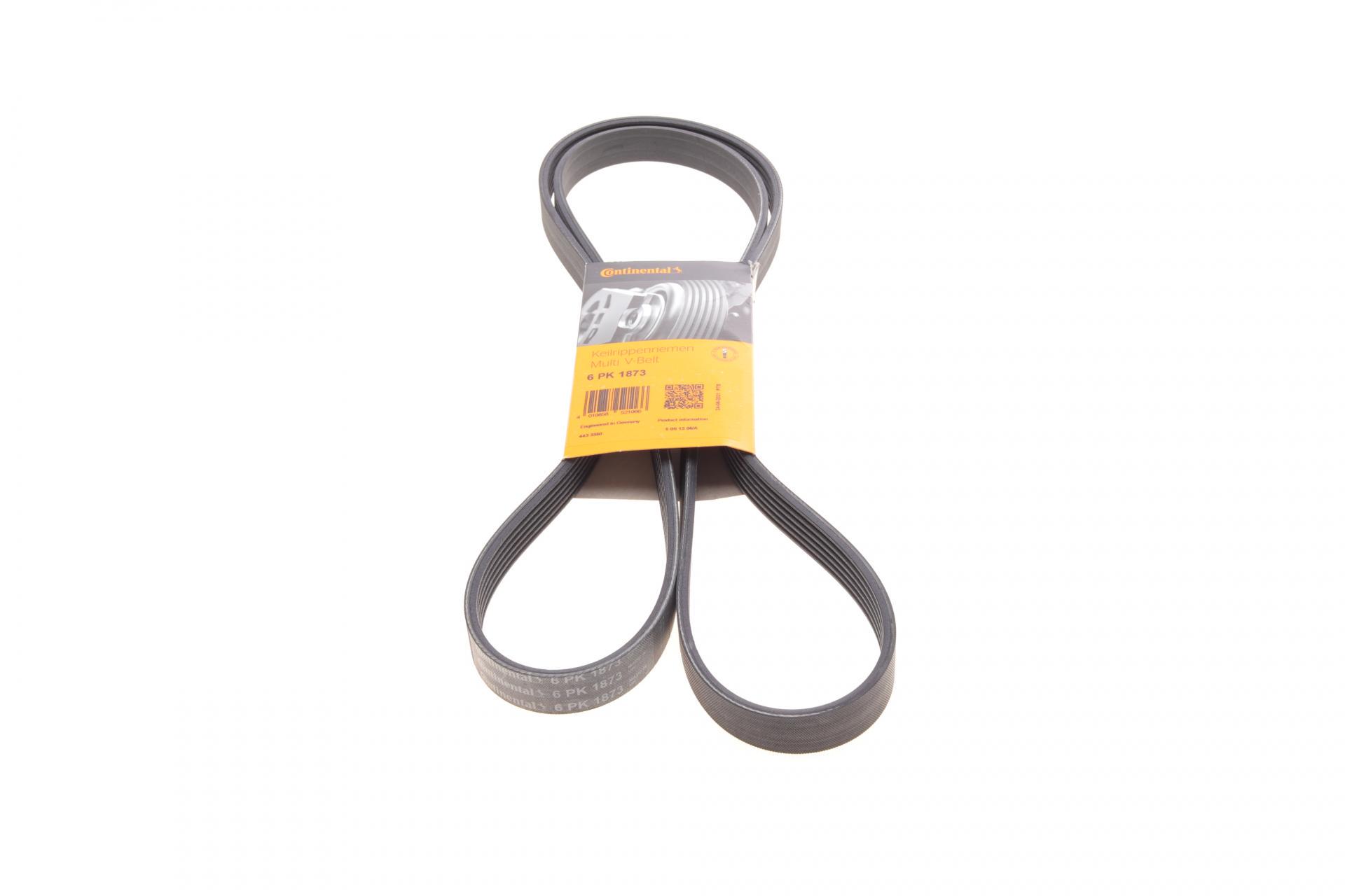 Ремінь генератора Continental Audi A4/A6/A8/Chevrolet Aveo/Skoda Fabia/Rapid 00- (6PK1873)
