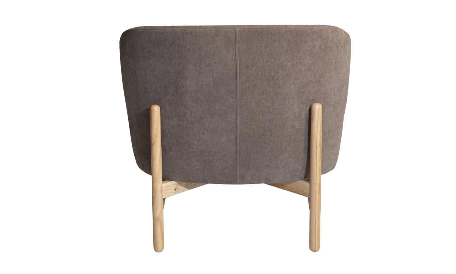 Кресло Вуди массив дерева сиденье 830x820x790 мм Коричневый - фото 5