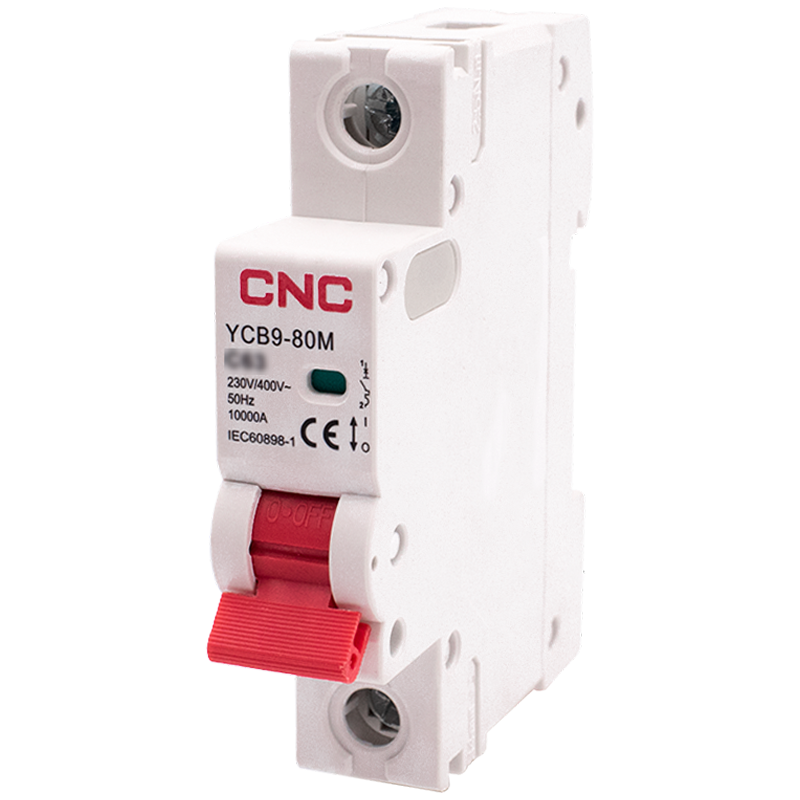 Автоматичний вимикач CNC Electric YCB9-80M 1P 40A 10kA C (Б00042188) Автоматичний вимикач CNC Electric YCB9-80M 1P 40A 10kA C (Б00042188)