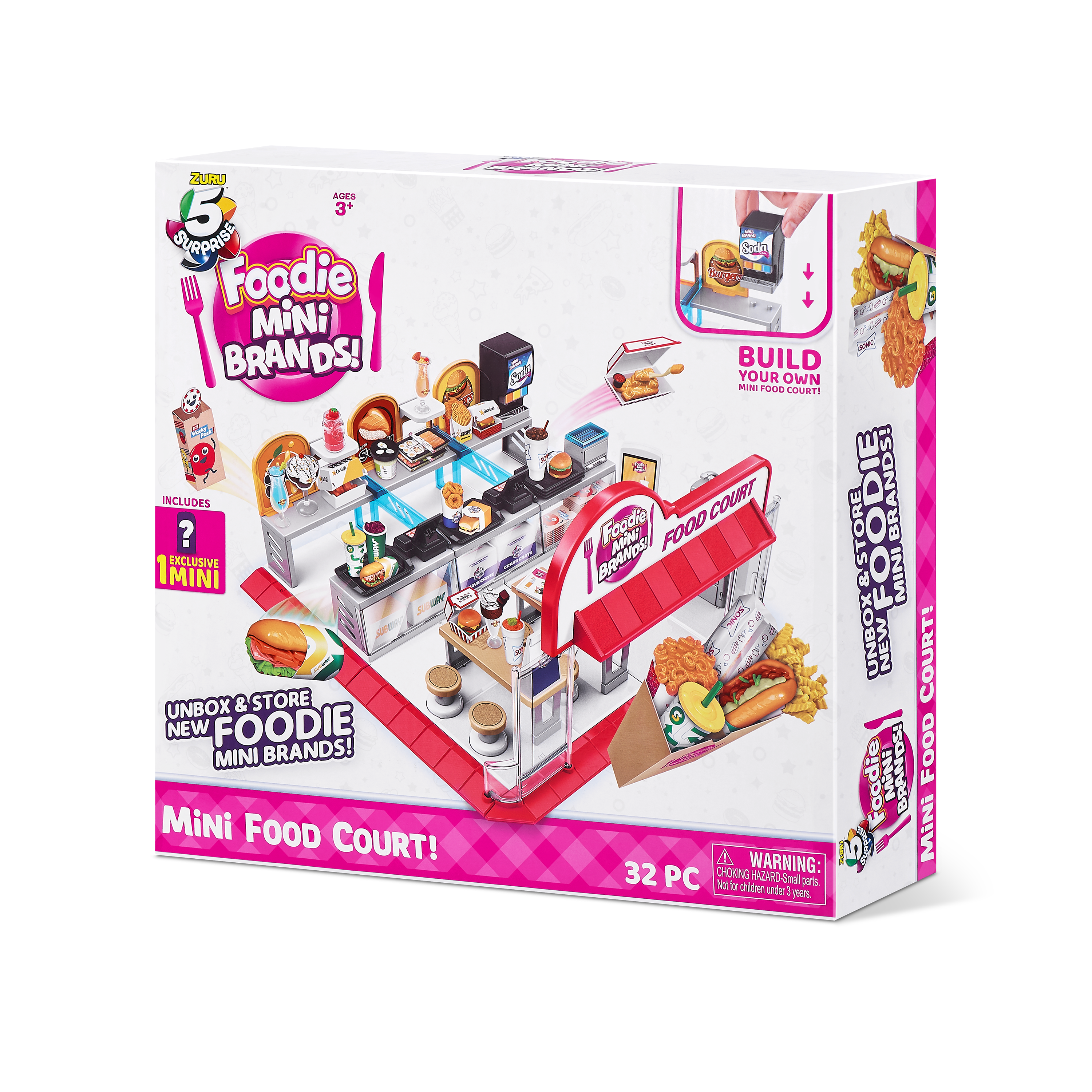Ігровий набір Zuru Mini Brands FOODIE Фуд-корт (UG-77263)