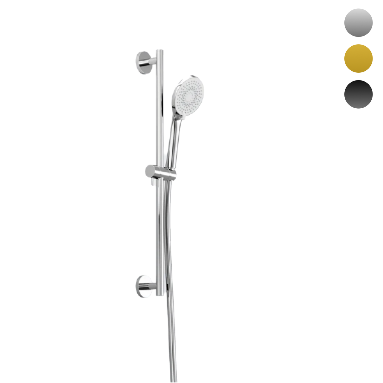 Набор душевой настенный Steinberg Series 340 66x6,8 см Хром (340 1601) - фото 2