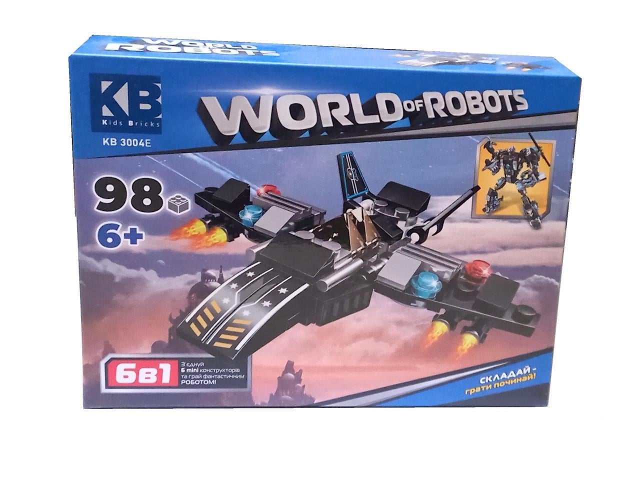 Конструктор LimoToy KB 3004 Самолет Вид E 96 деталей в коробке (6903317594597) Конструктор LimoToy KB 3004 Самолет Вид E 96 деталей в коробке (6903317594597)
