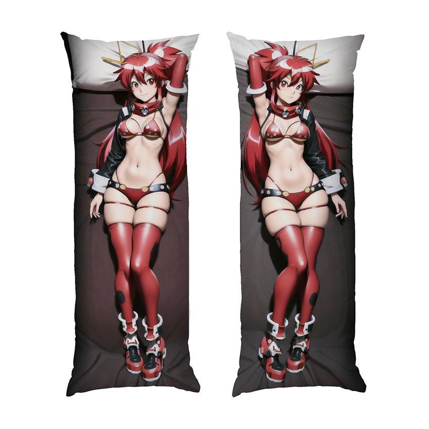 Подушка дакимакура Yoko Littner Gurren Lagann габардин 140х45 см (102655-2)