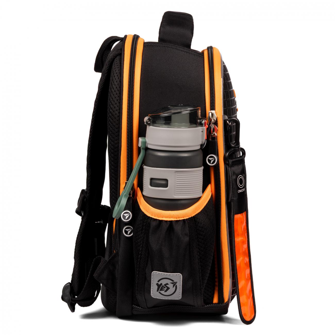 Рюкзак шкільний каркасний з ортопедичною спинкою YES H-100 Space (000995070) - фото 13 Рюкзак шкільний каркасний з ортопедичною спинкою YES H-100 Space (000995070) - фото 13