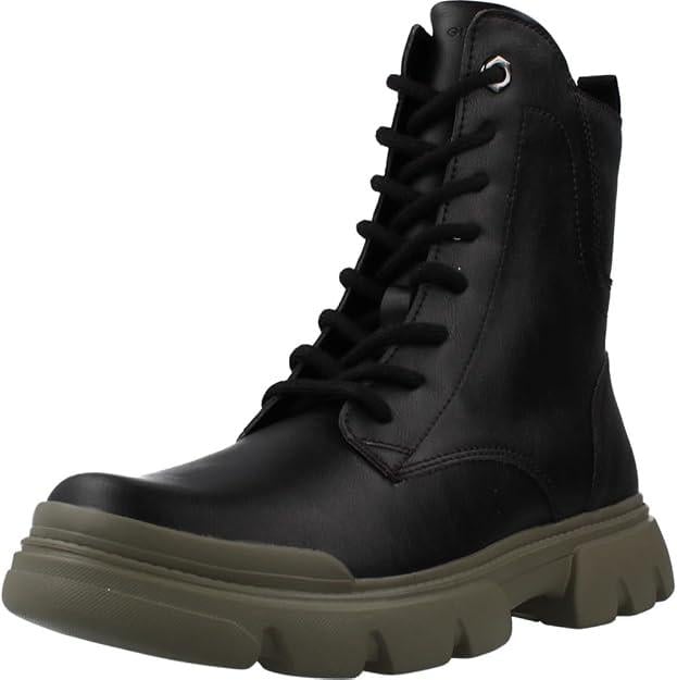 Черевики демі Geox J Junette р. 35 Black/Olive (37917826)