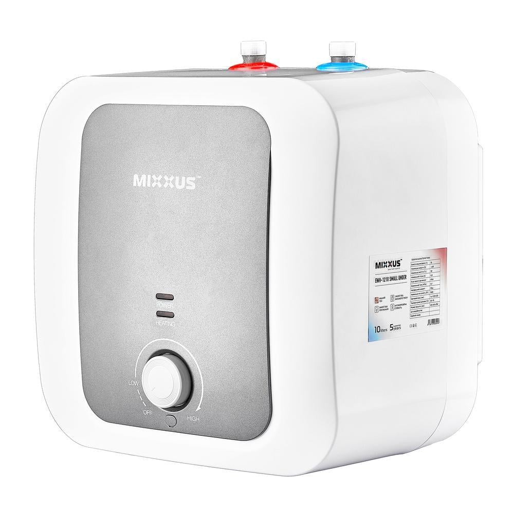 Бойлер под мойку MIXXUS EWH-1210 SMALL UNDER 10 л мокрый тен 1,5 kW (WH0604)