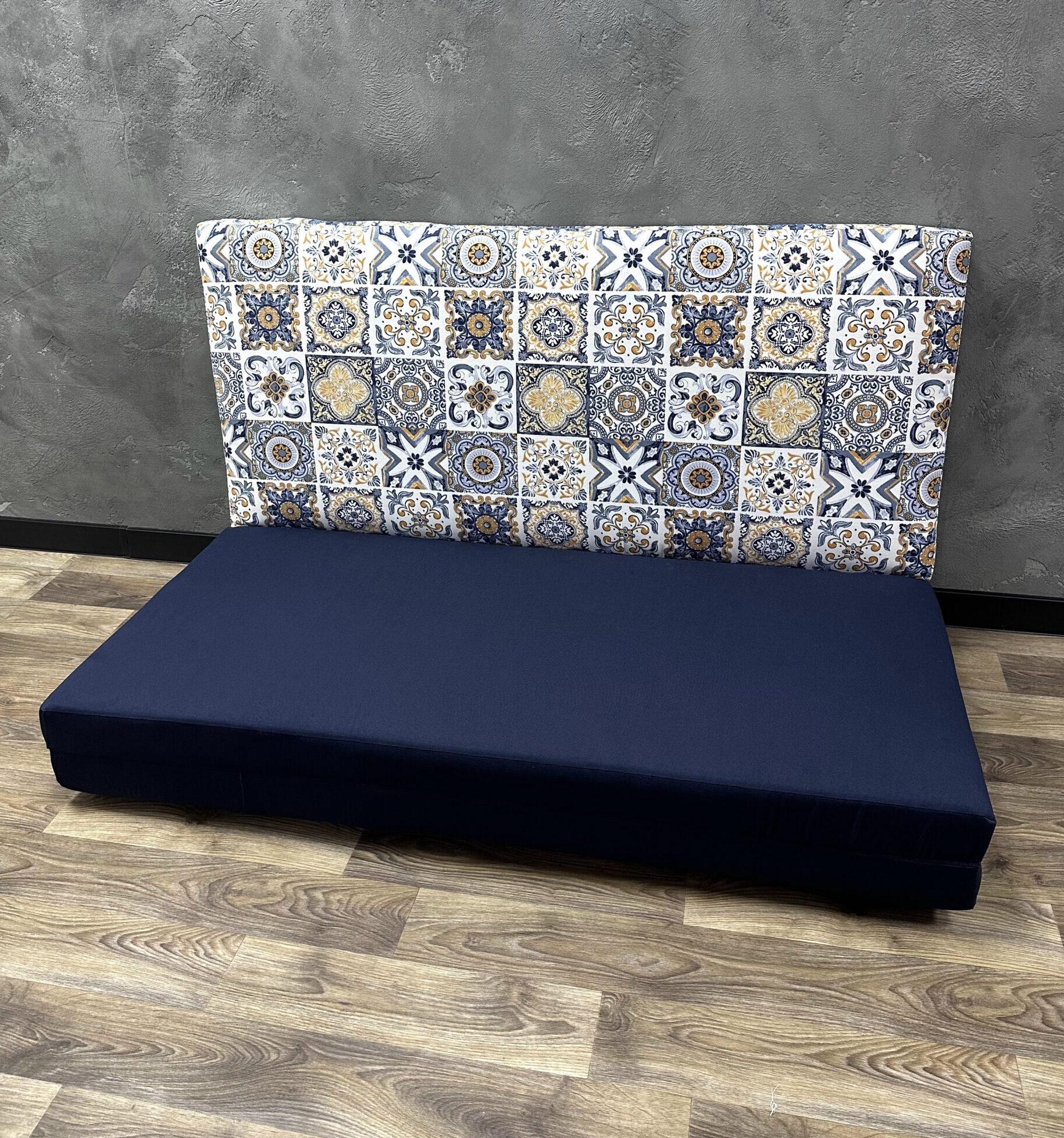 Матрас-трансформер комбинированный Comfort Home Abstraction blue 200х80х8 см Матрас-трансформер комбинированный Comfort Home Abstraction blue 200х80х8 см