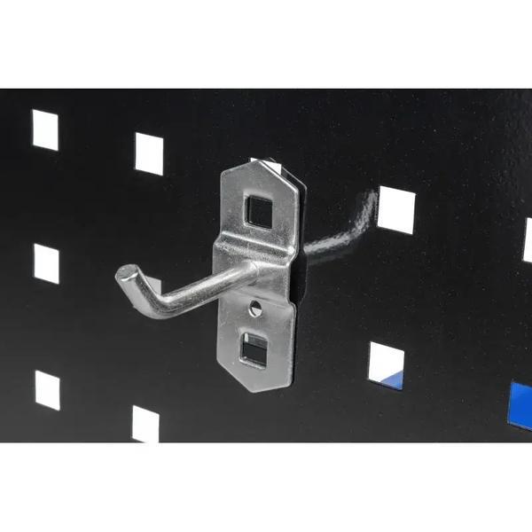 Візок для інструментів ALFA ALMTC01 сталевий 3 полиці 12 гачків (ALMTC01) - фото 3 Візок для інструментів ALFA ALMTC01 сталевий 3 полиці 12 гачків (ALMTC01) - фото 3