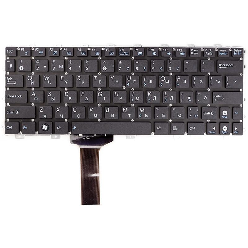 Клавиатура Power для ноутбука ASUS Eee PC 1011CX 1015BX без фрейма Черный