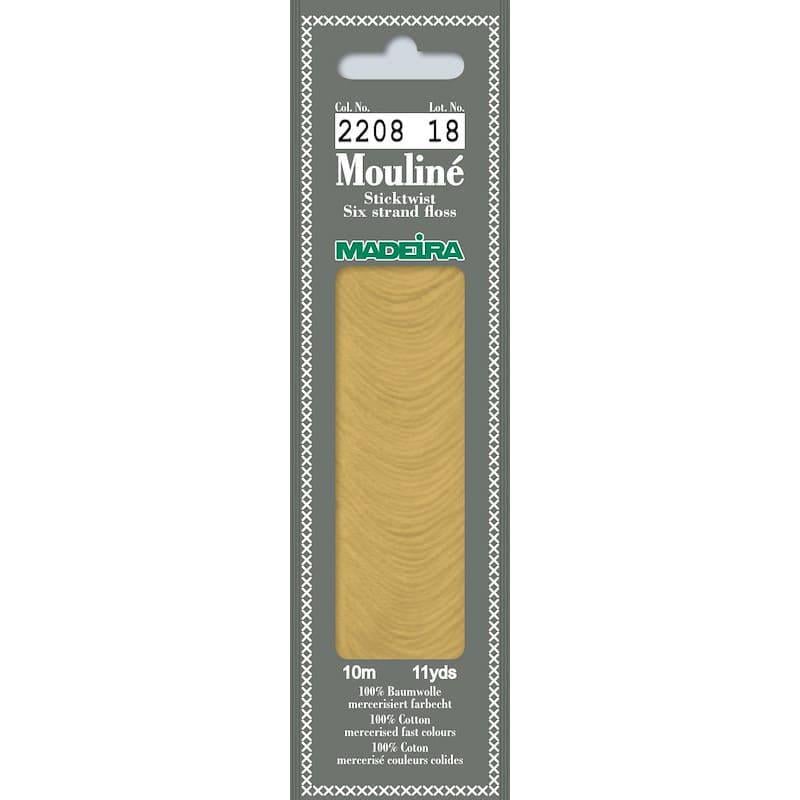 Нитки 2208 Mouline Старе золото
