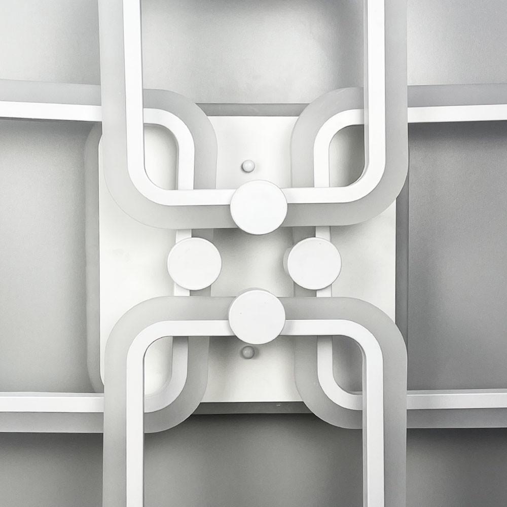 Люстра LED RGB на 2/2 рожка Белый (A 2503/2+2 WT) - фото 7