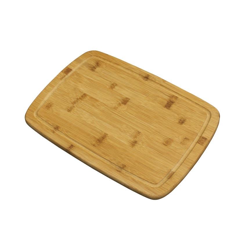 Дошка обробна Axentia БАМБУК з жолобом прямокутна 40x28х1,8 см (125237) Дошка обробна Axentia БАМБУК з жолобом прямокутна 40x28х1,8 см (125237)
