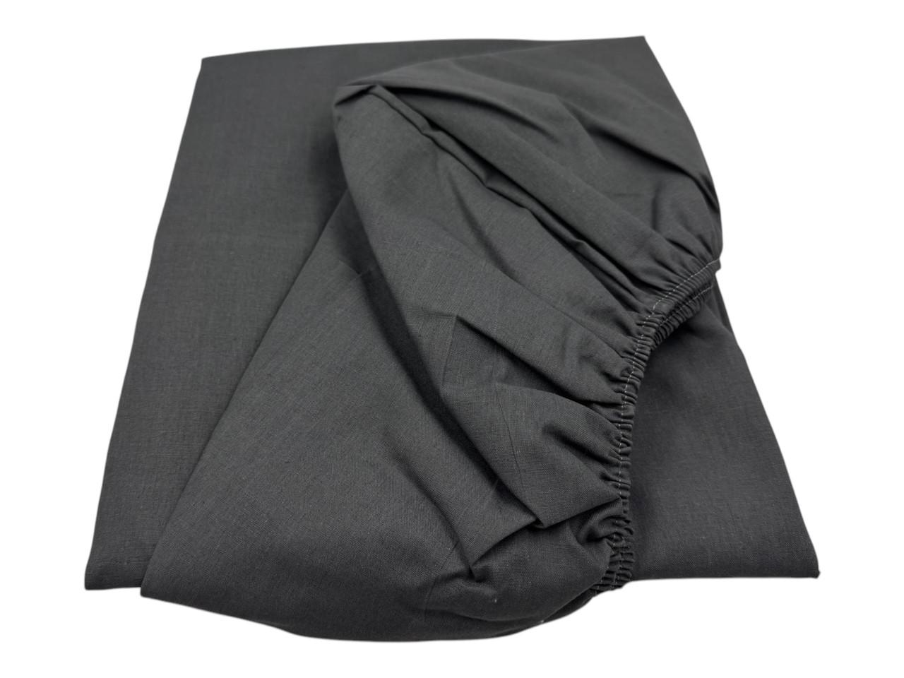 Простыня на резинке Однотон бязь голд 160х200 см Серый (G-1026/x160) - фото 1 Простыня на резинке Однотон бязь голд 160х200 см Серый (G-1026/x160) - фото 1