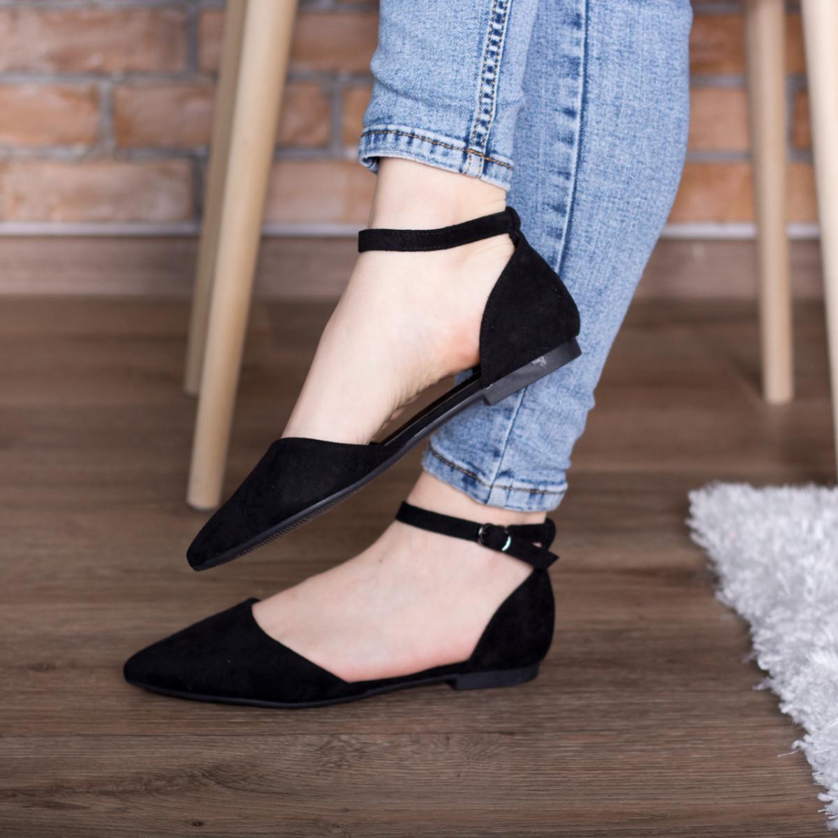 Туфли женские Fashion р. 36 23,5 см Черный (2760)