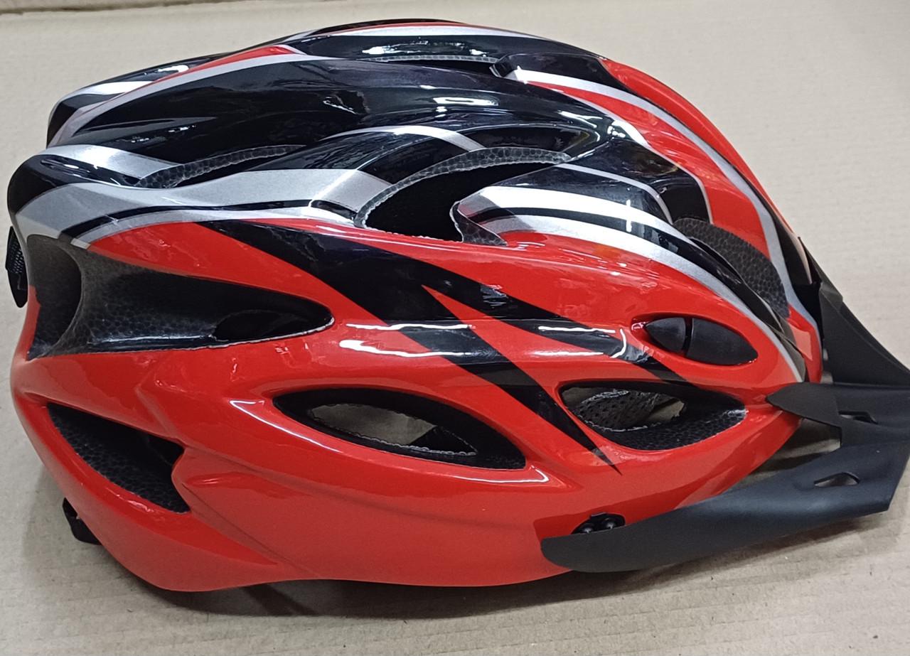 Спортивний шолом TK Sport 57 см Червоний (M47717)