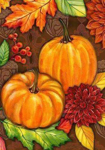 Алмазная мозаика Тыквы 30x40 см (DM.261)