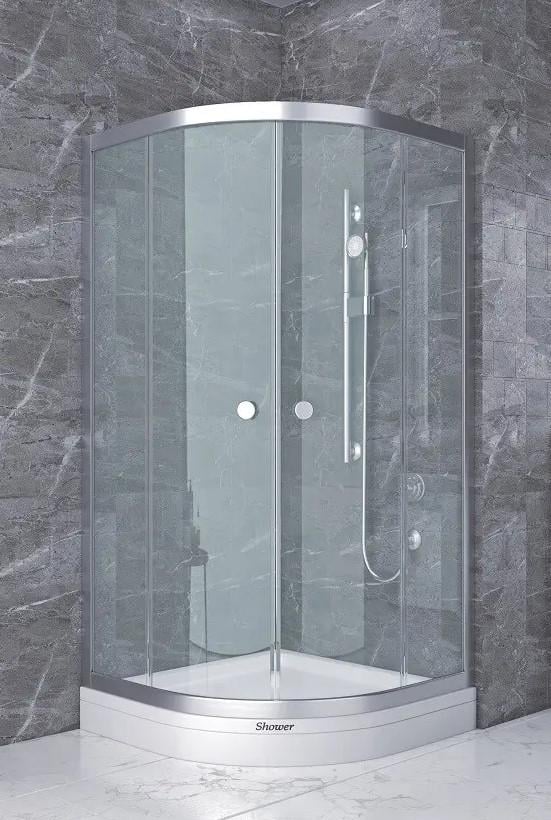 Душевая кабина Shower TITAN 80х80х180 см без поддона матовое стекло 6 мм (C15365)