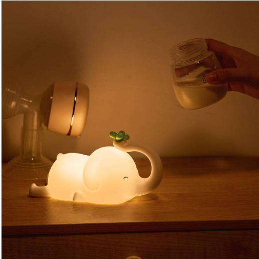 Нічник cвітлодіодний Valeso Слоник силіконовий бездротовий USB (D5) - фото 7 Нічник cвітлодіодний Valeso Слоник силіконовий бездротовий USB (D5) - фото 7