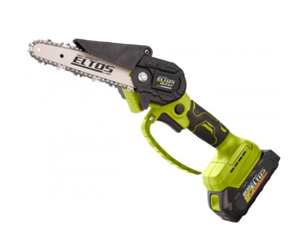 Аккумуляторная цепная пила Eltos АПЦ-20 BL/8" BRUSHLESS 200 мм 4000 мАч - фото 2 Аккумуляторная цепная пила Eltos АПЦ-20 BL/8" BRUSHLESS 200 мм 4000 мАч - фото 2