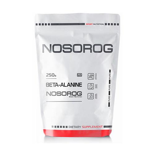 Бета-аланін для спорту Nosorog Nutrition Beta-Alanine 250 г 83 порцій Unflavored